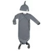 Wickelbody-Cocoon Für Neugeborene - Storm Grey