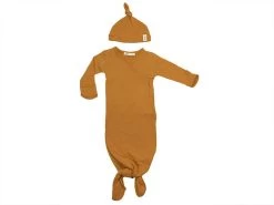 Wickelbody-Cocoon Für Neugeborene - Toffee
