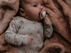 Babybody Mit Knöpfen - Milky Rust -Boo Poo wickelbody sb milkyrust ls2