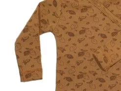 Babybody Mit Knöpfen - Toffee Lemon 6 Babybody Mit Knöpfen - Toffee Lemon -Boo Poo wickelbody sb toffeelemon 1