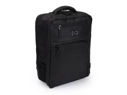 Ausklappbarer Wickelrucksack - Schwarz -Boo Poo wickelrucksack laf bl02