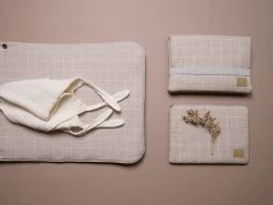 Wickeltasche Argyle -Boo Poo wickeltasche beige argyle 4